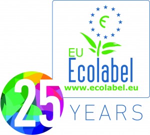 ecolabel fleur logo 25 ans